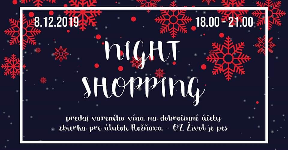 Mikulášsky Night shopping + Zbierka pre Útulok